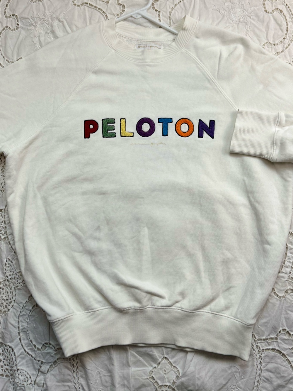 Peloton X Spiritual Gangster Pullover Sweatshirt Small